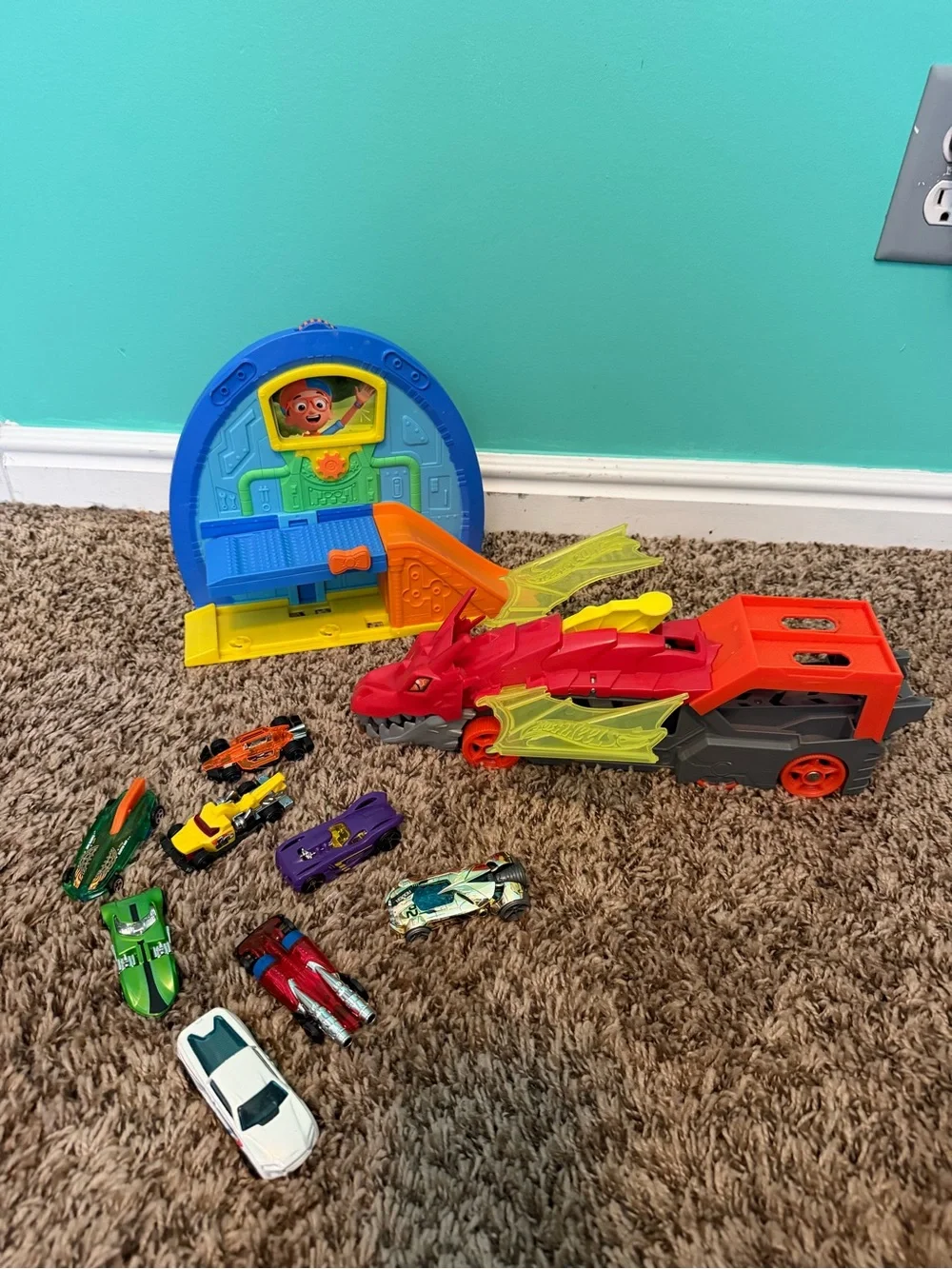 Hot wheels set